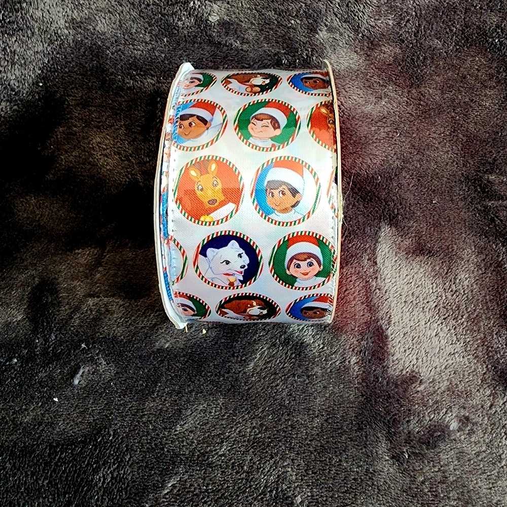 NWT original The Elf on the Shelf Elf Icon boy, girl, pets Ribbon, 10yd × 2.5' - Picture 3 of 7